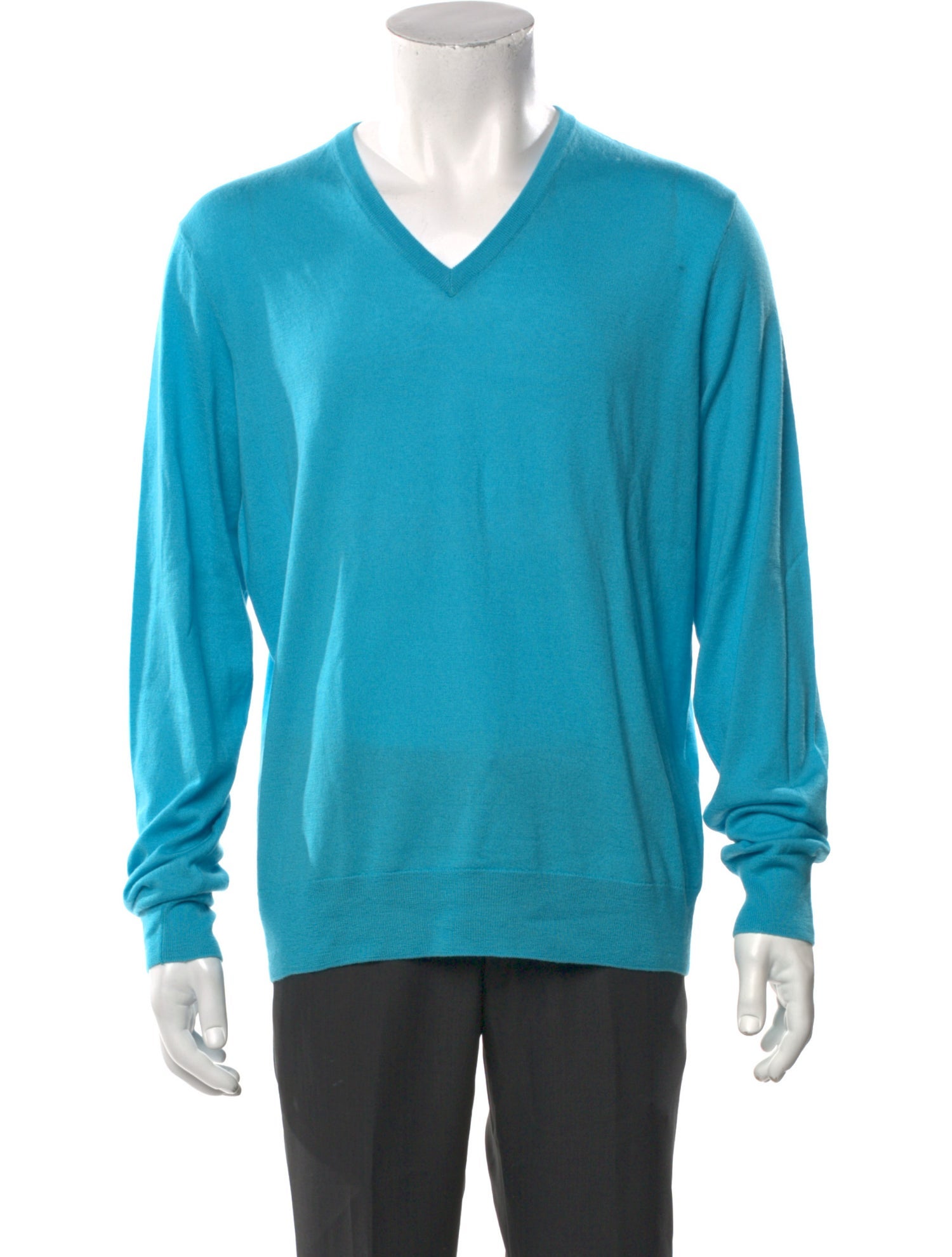 Ralph Lauren Black Label Cashmere V-Neck Pullover w/ Tags