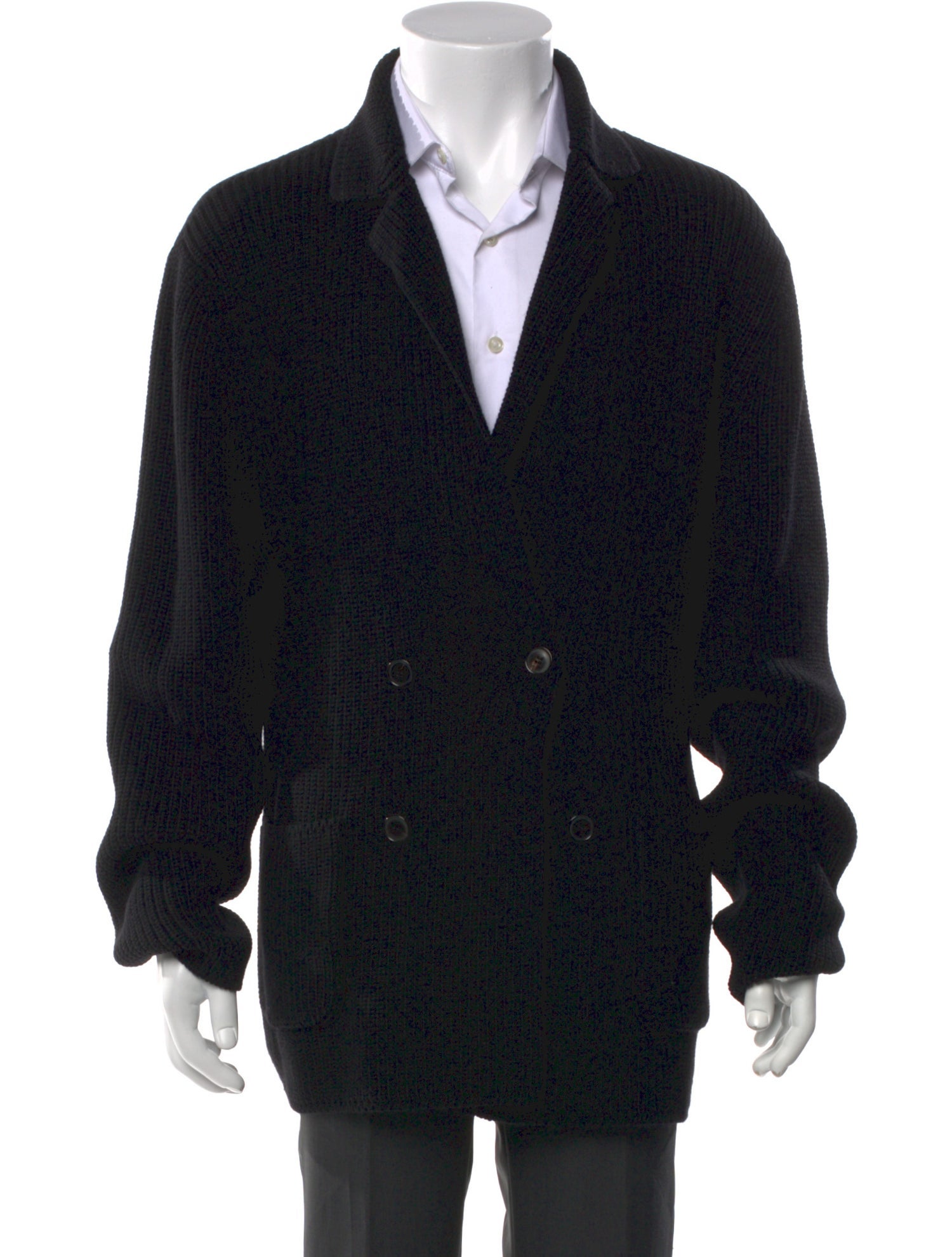 Ralph Lauren Black Label Merino Wool V-Neck Cardigan