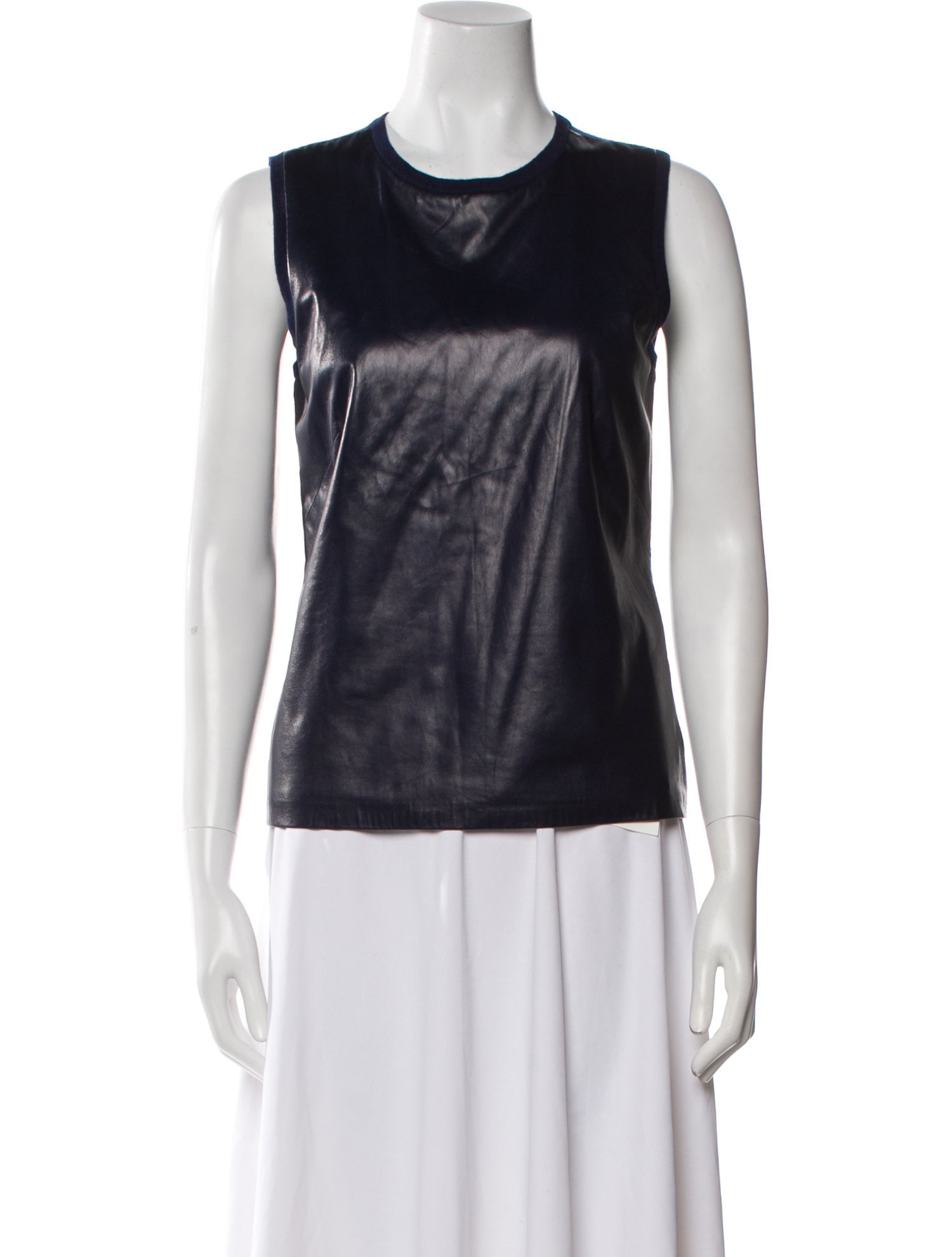 Ralph Lauren Black Label Cashmere Crew Neck Top