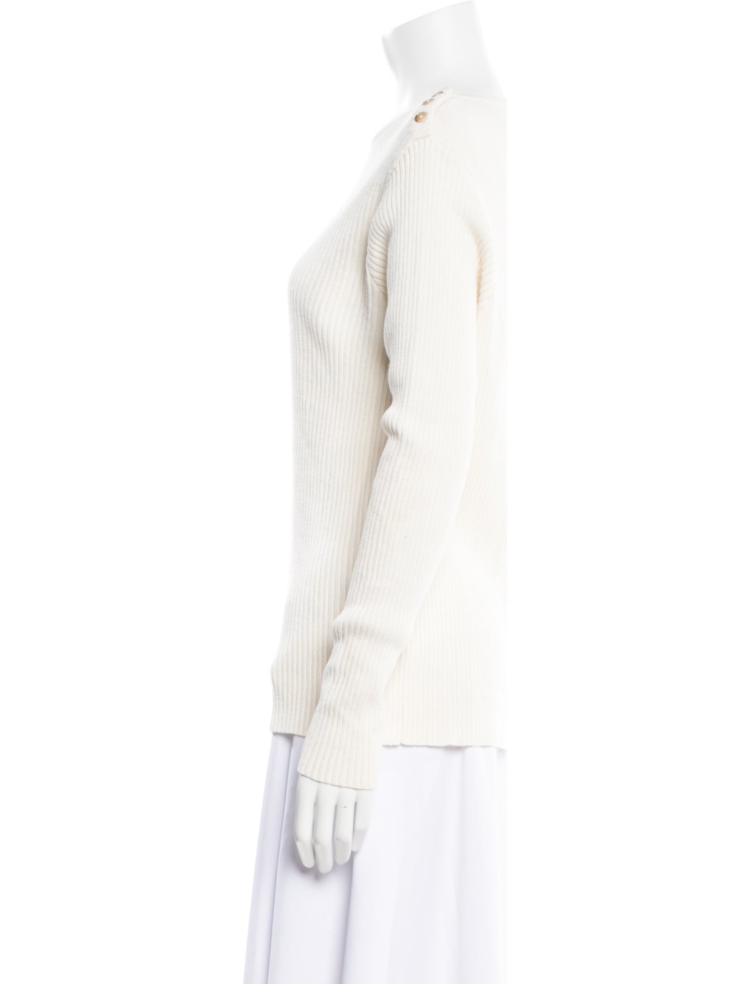 Ralph Lauren Black Label Bateau Neckline Sweater