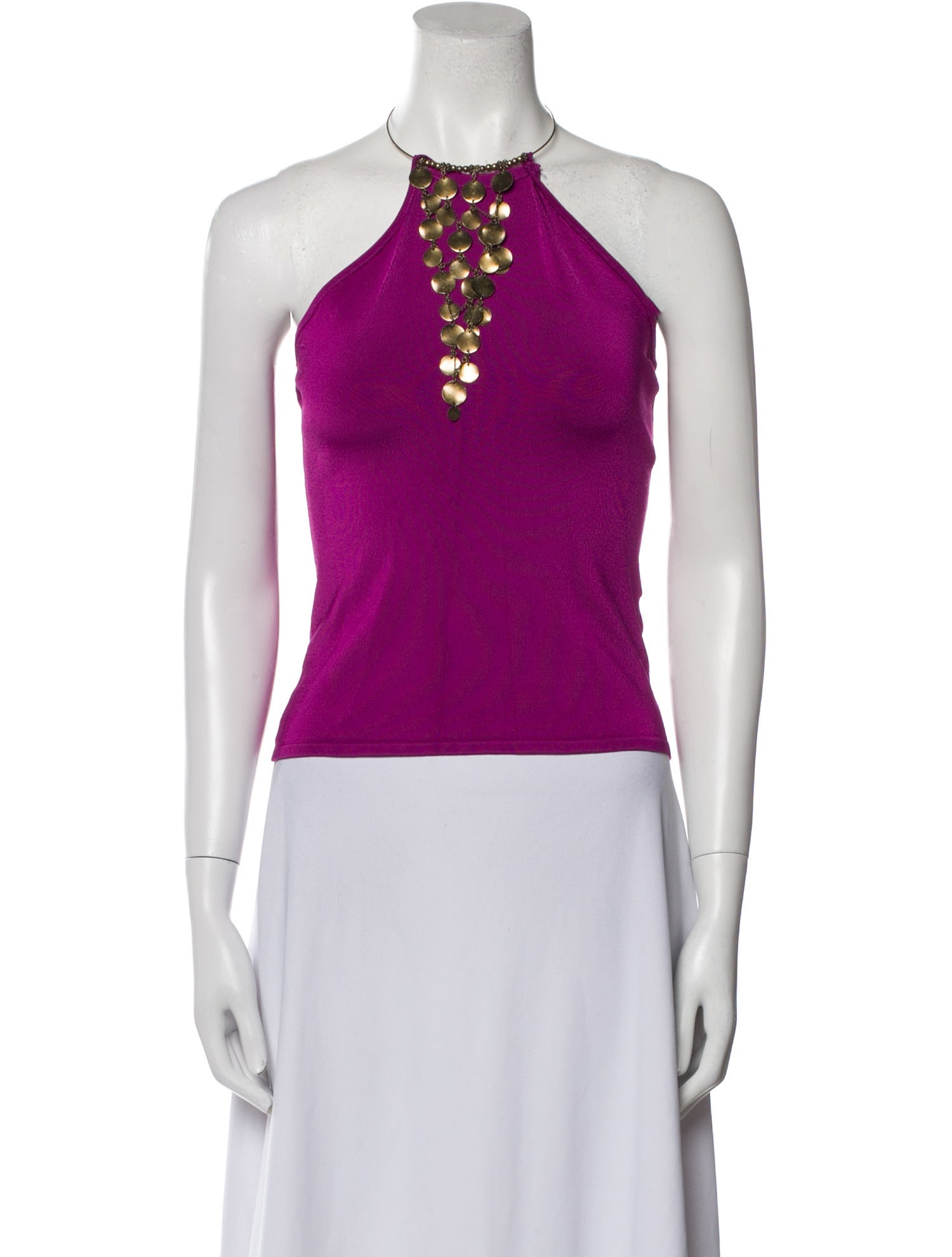 Ralph Lauren Black Label Halterneck Sleeveless Top