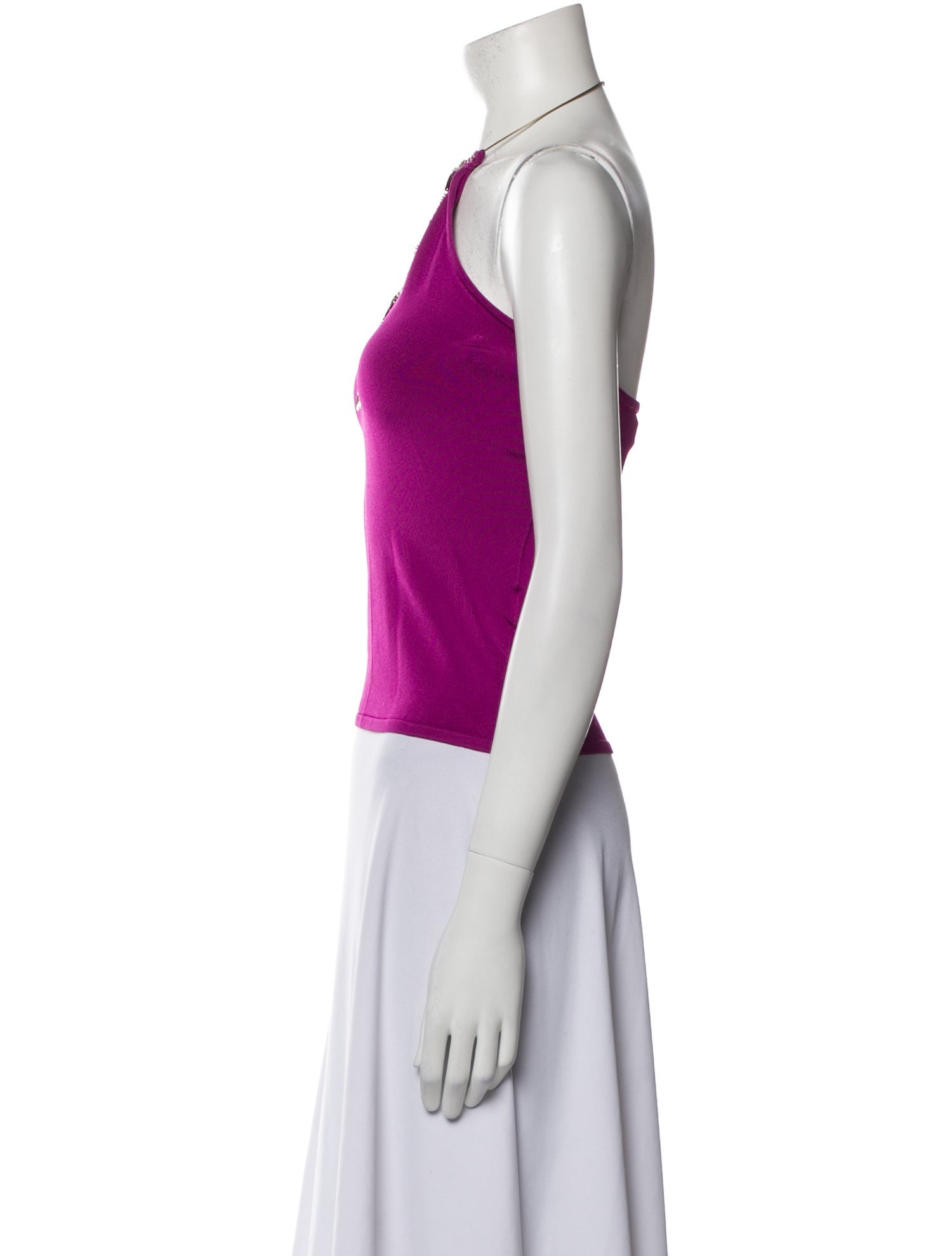 Ralph Lauren Black Label Halterneck Sleeveless Top