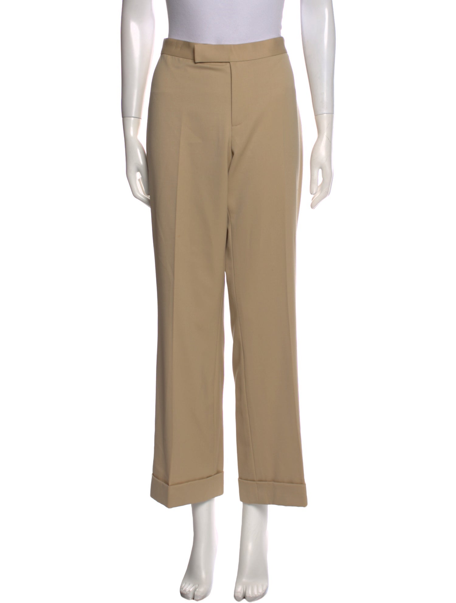 Ralph Lauren Black Label Wool Wide Leg Pants