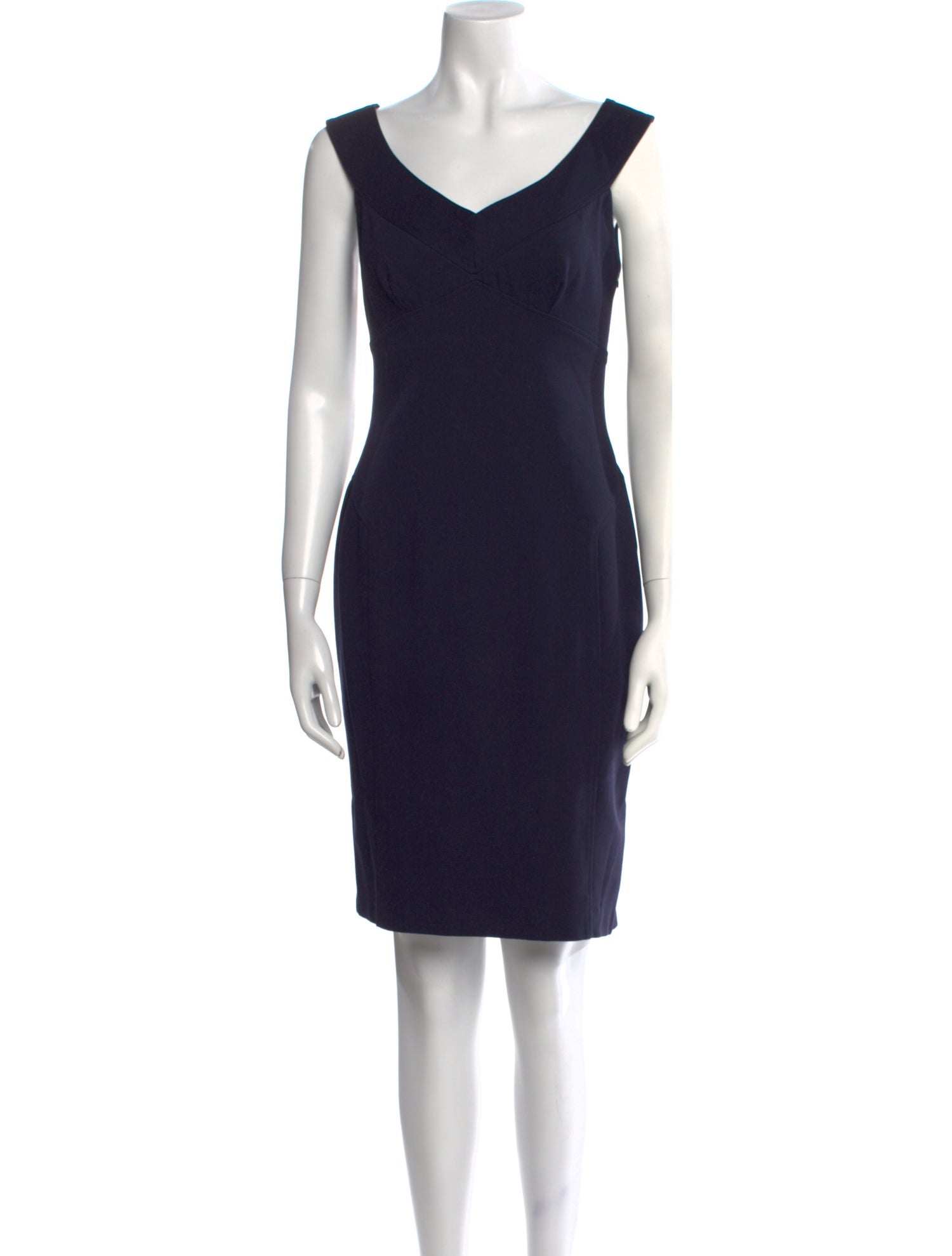 Ralph Lauren Black Label V-Neck Mini Dress