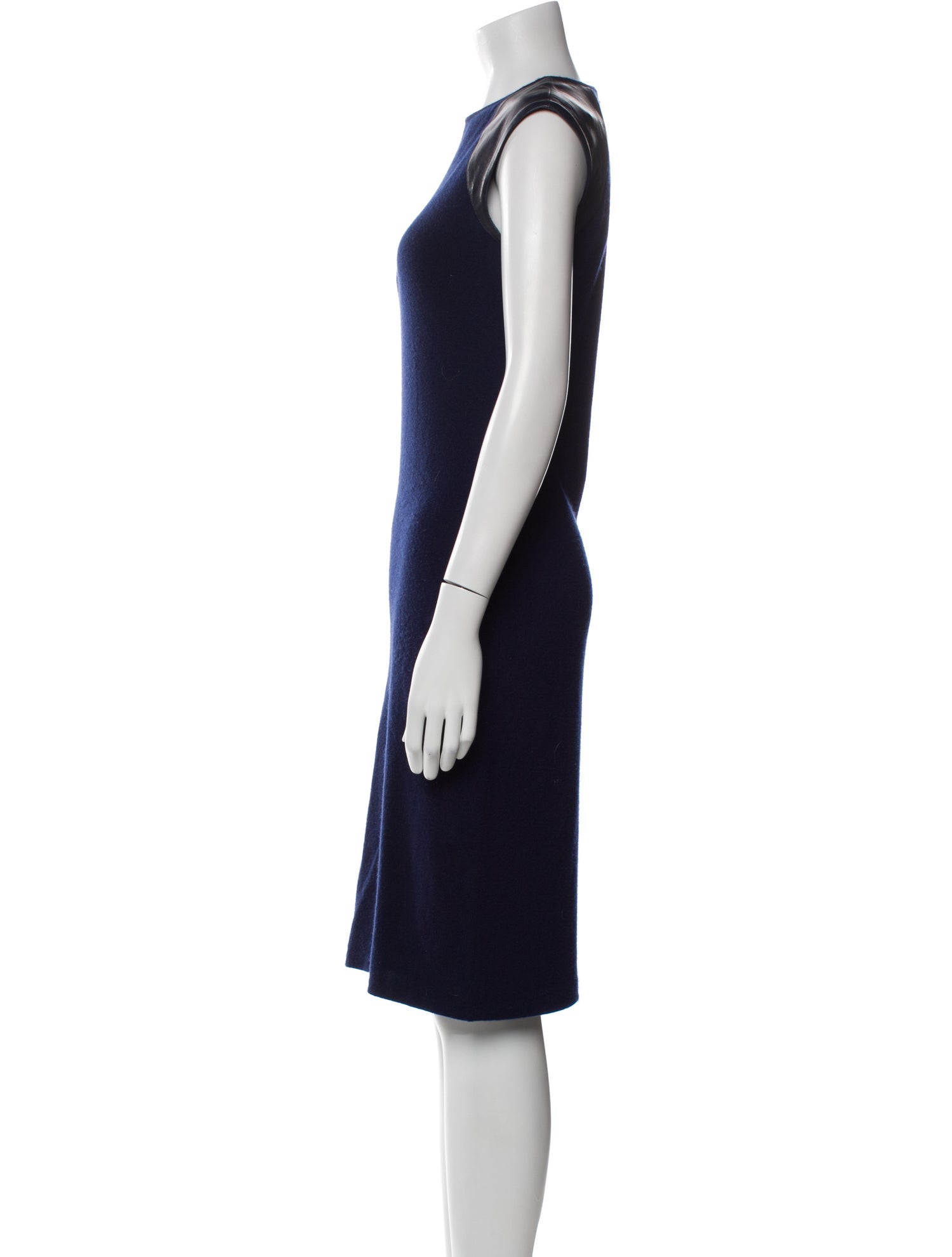 Ralph Lauren Black Label Cashmere Knee-Length Dress
