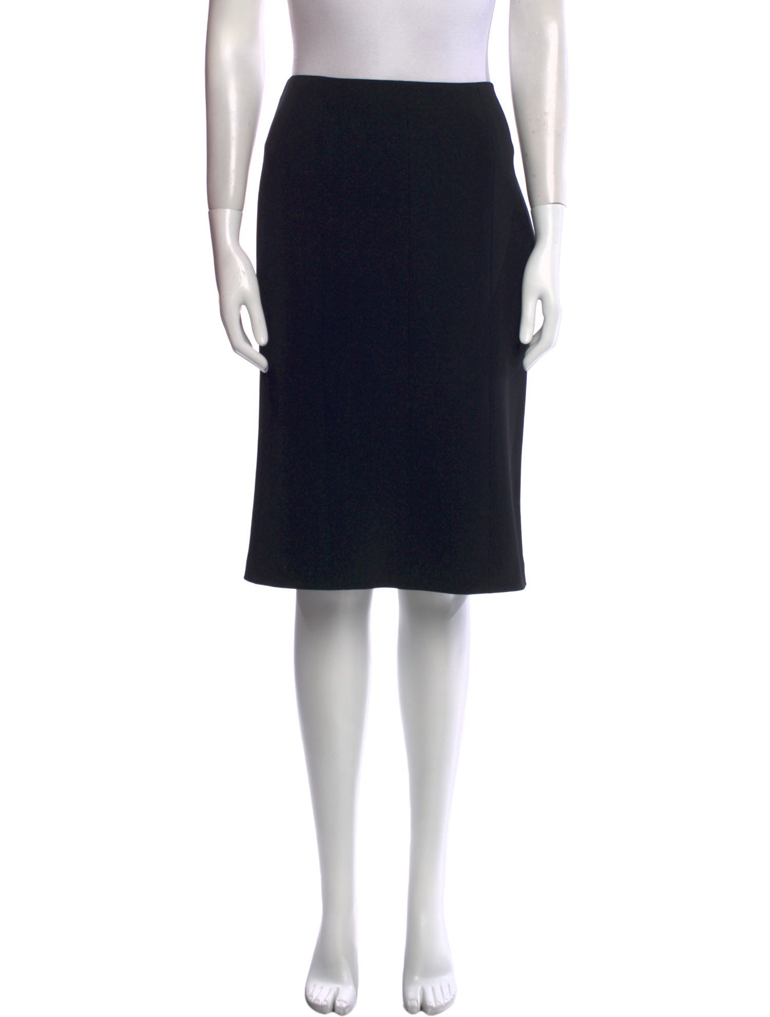 Ralph Lauren Black Label Wool Knee-Length Skirt