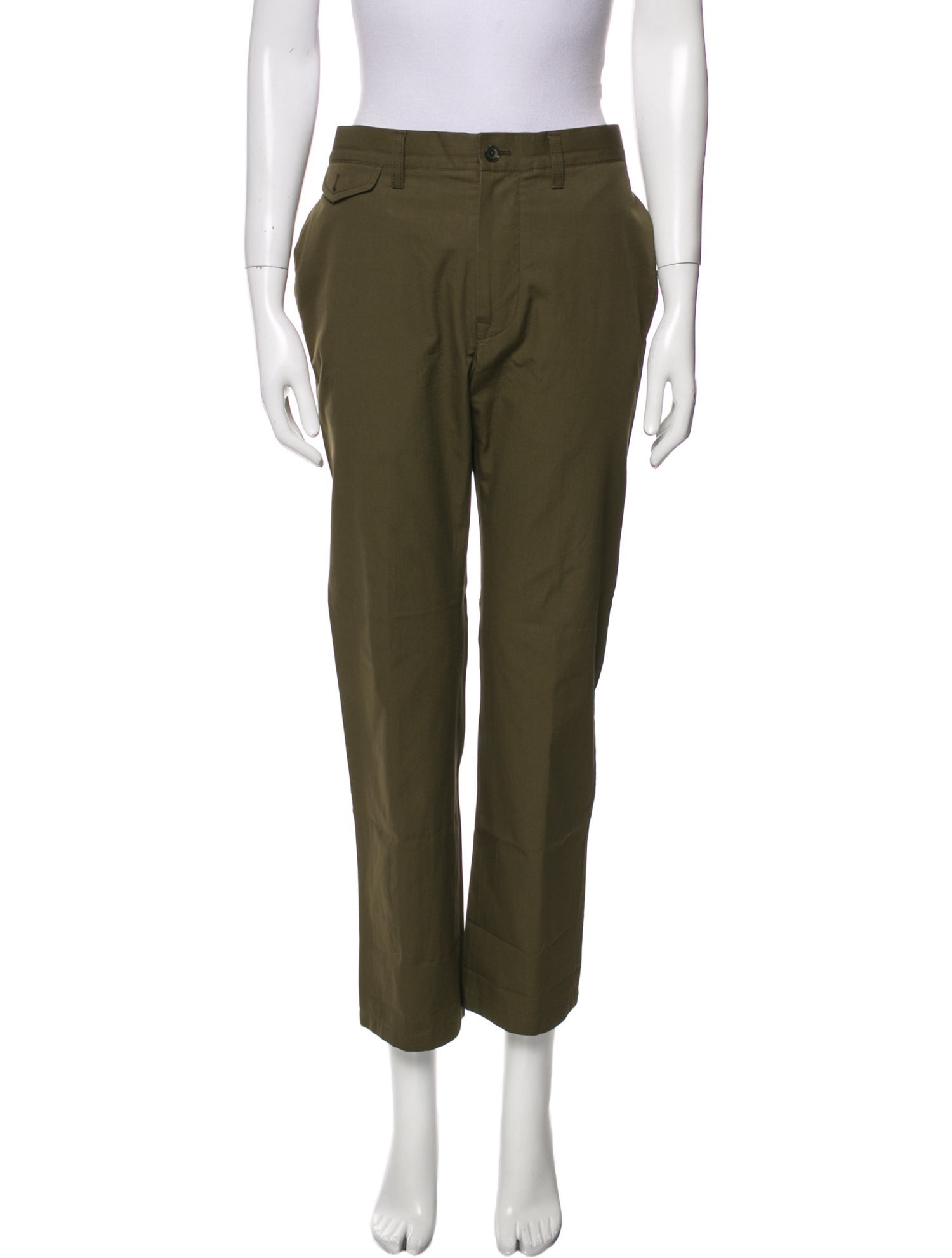 Ralph Lauren Black Label Wool Straight Leg Pants