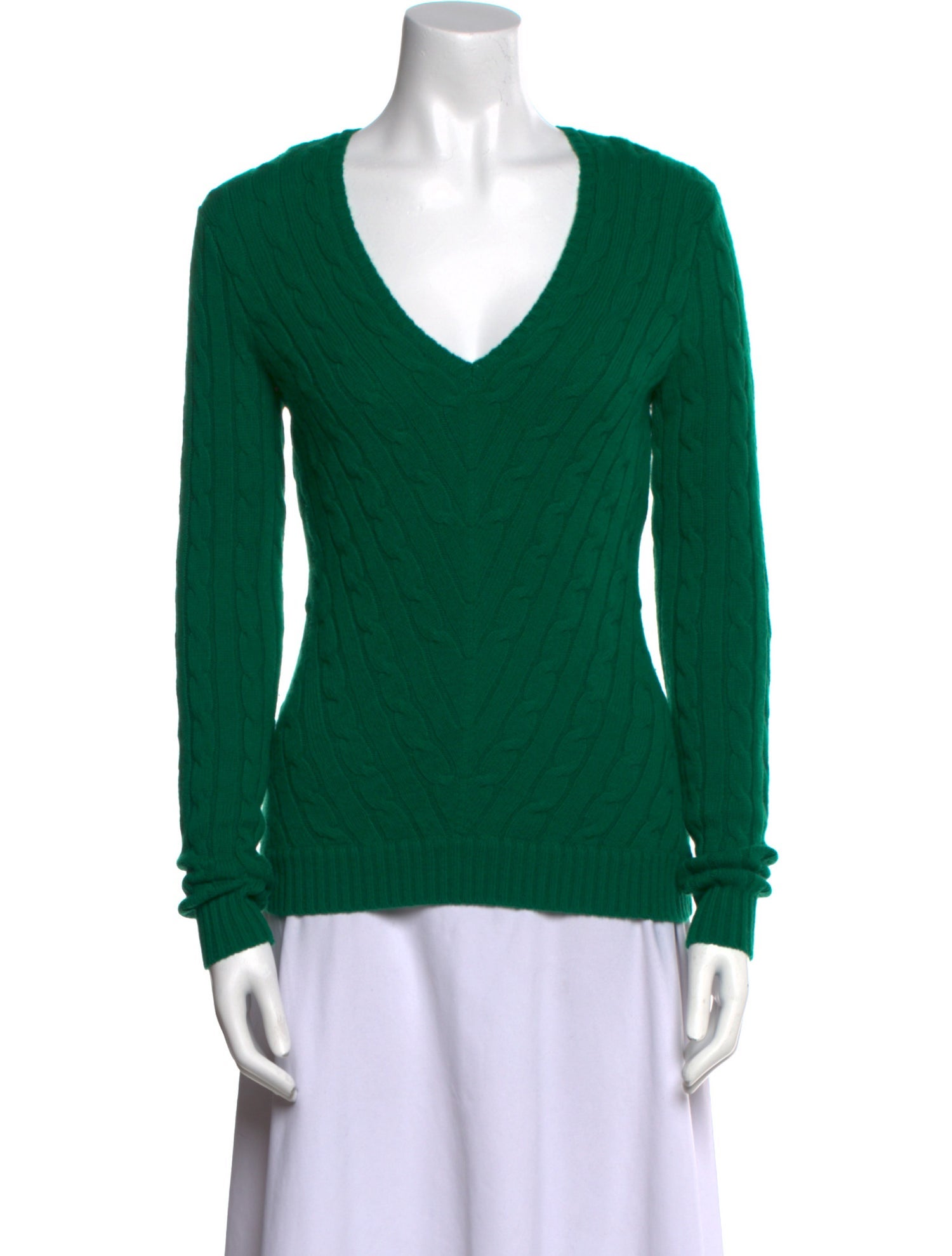 Ralph Lauren Black Label Cashmere V-Neck Sweater