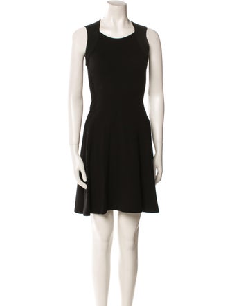 Ralph Lauren Black Label Scoop Neck Mini Dress