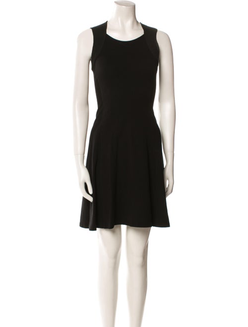 Ralph Lauren Black Label Scoop Neck Mini Dress