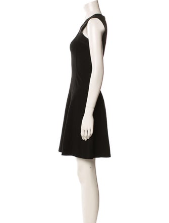 Ralph Lauren Black Label Scoop Neck Mini Dress