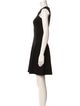 Ralph Lauren Black Label Scoop Neck Mini Dress
