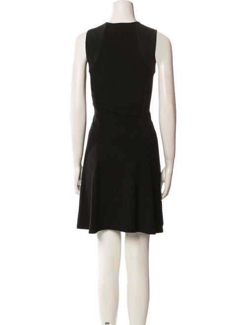 Ralph Lauren Black Label Scoop Neck Mini Dress