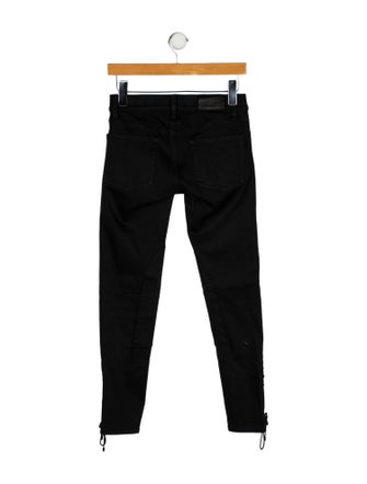 Ralph Lauren Black Label Low-Rise Skinny Leg Jeans