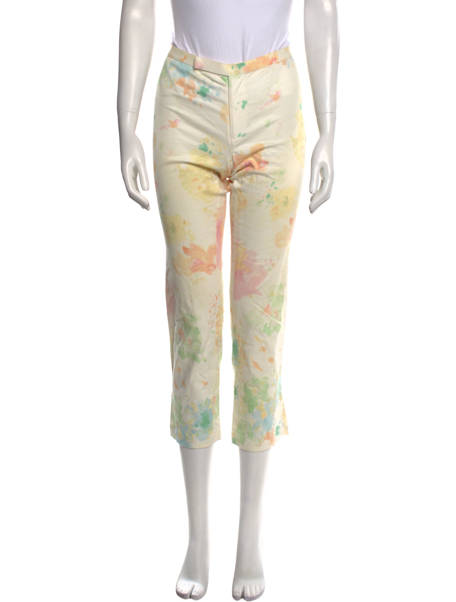 Ralph Lauren Black Label Tie-Dye Print Straight Leg Pants