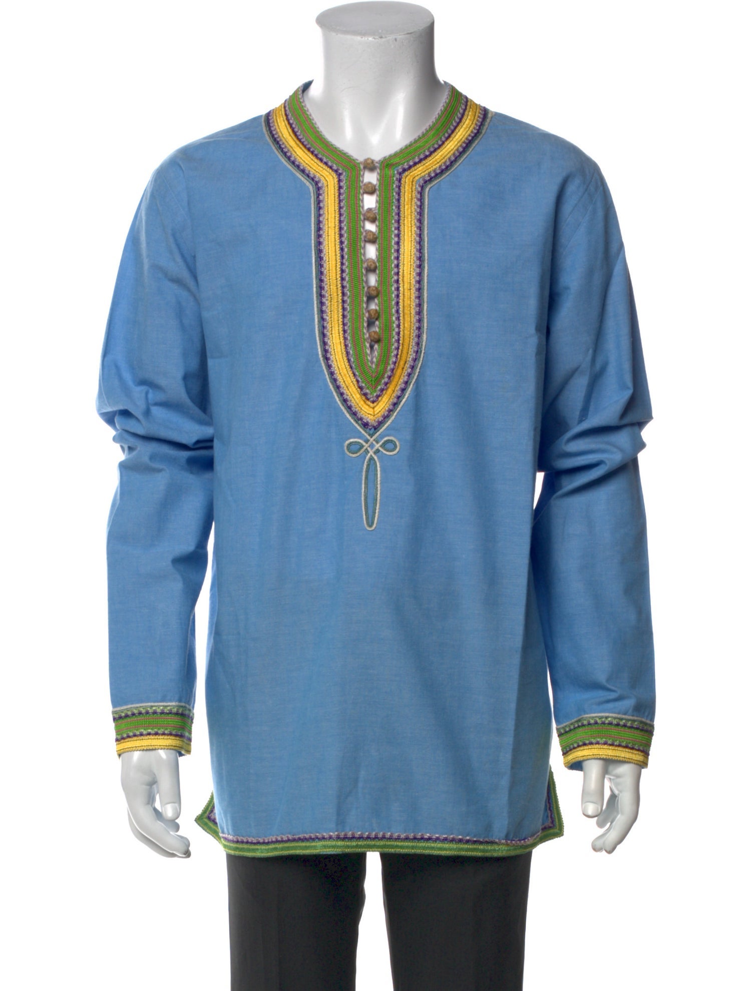 Ralph Lauren Black Label Crew Neck Long Sleeve Henley