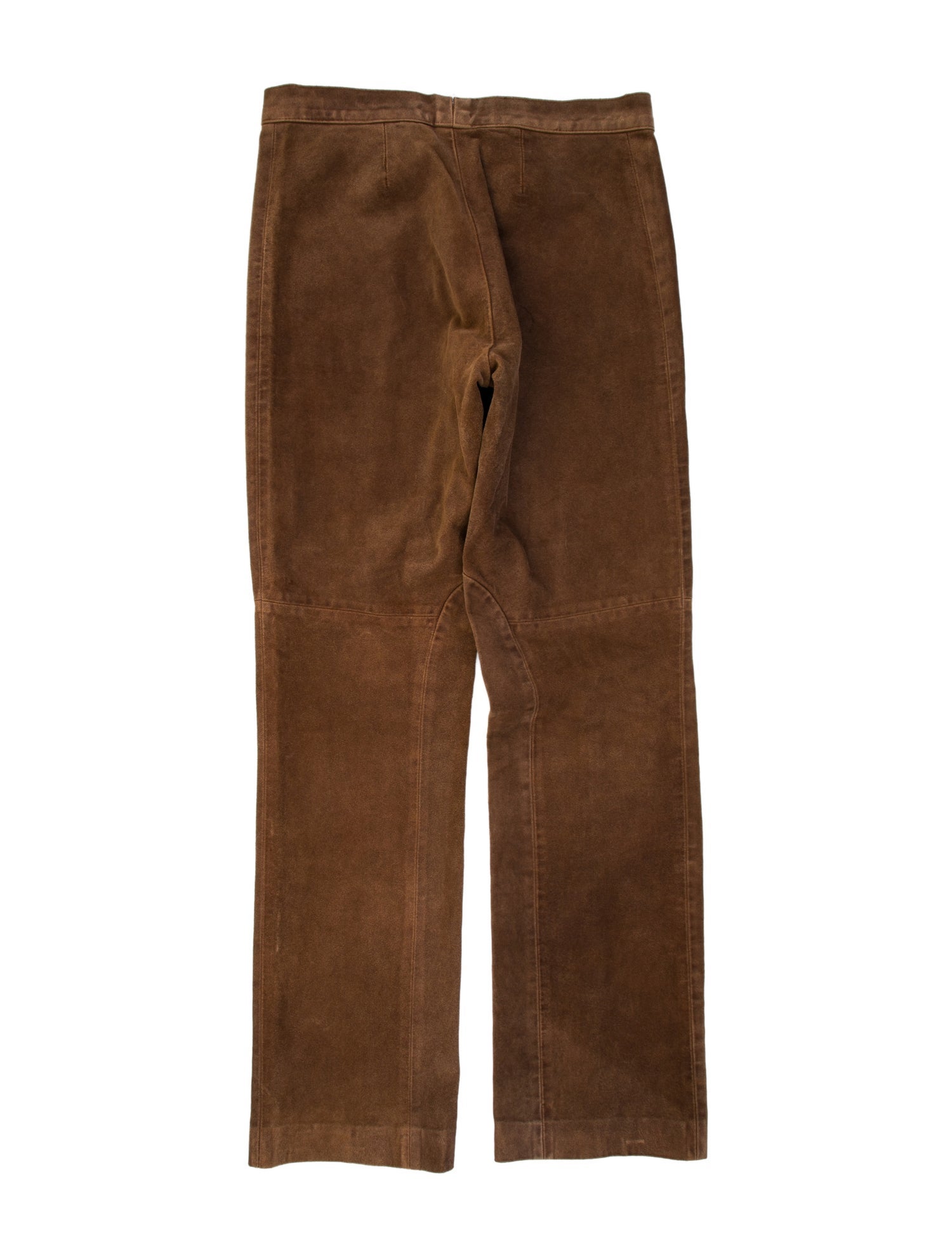 Ralph Lauren Black Label Leather Wide Leg Pants