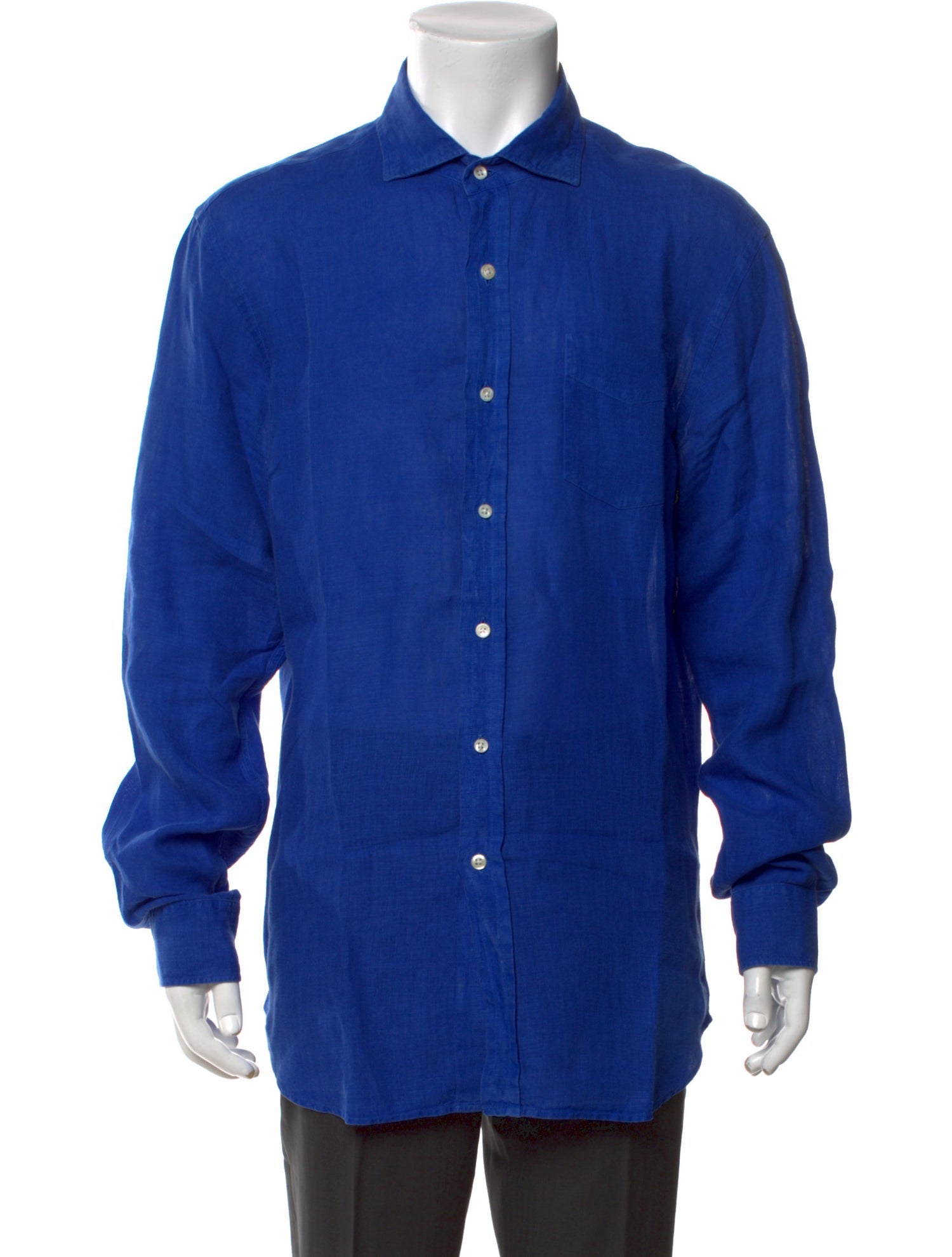 Ralph Lauren Black Label Linen Long Sleeve Shirt