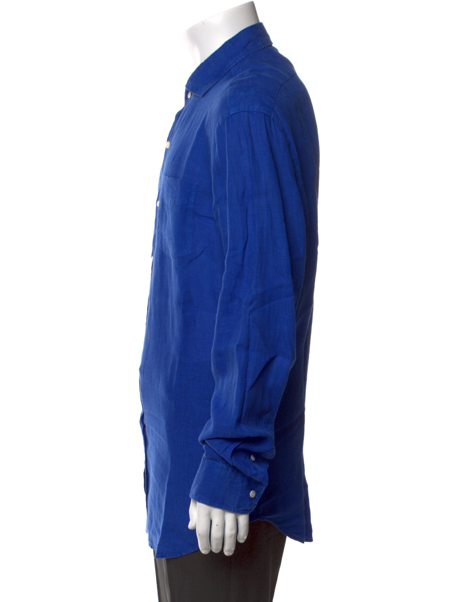 Ralph Lauren Black Label Linen Long Sleeve Shirt