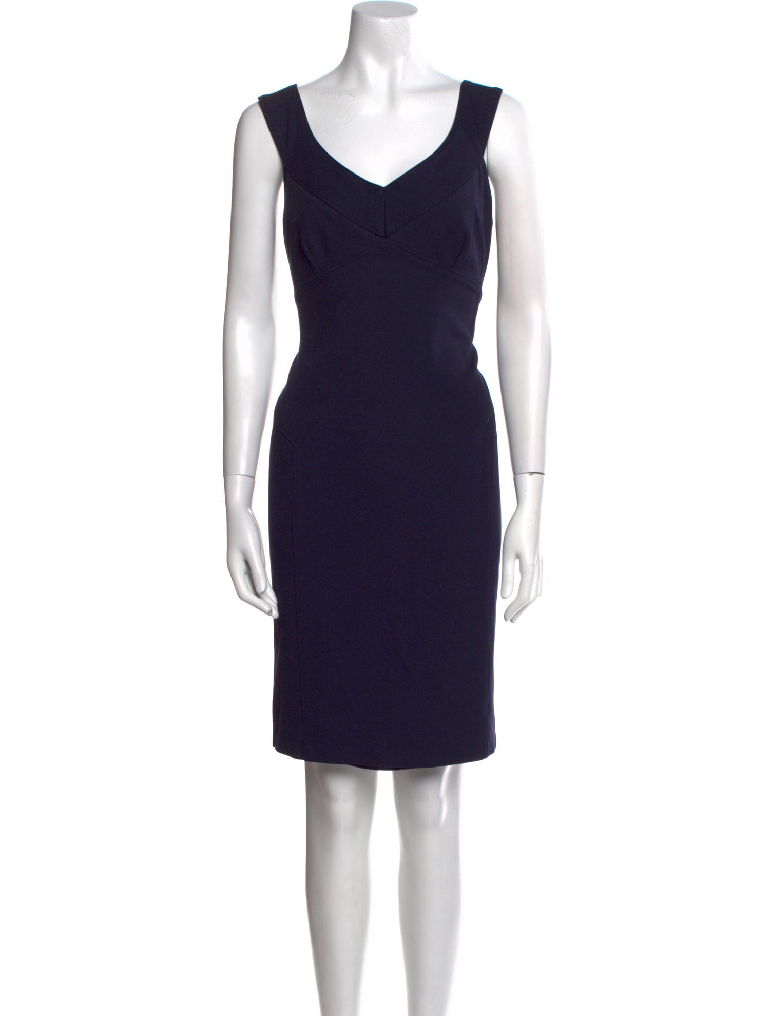 Ralph Lauren Black Label V-Neck Mini Dress