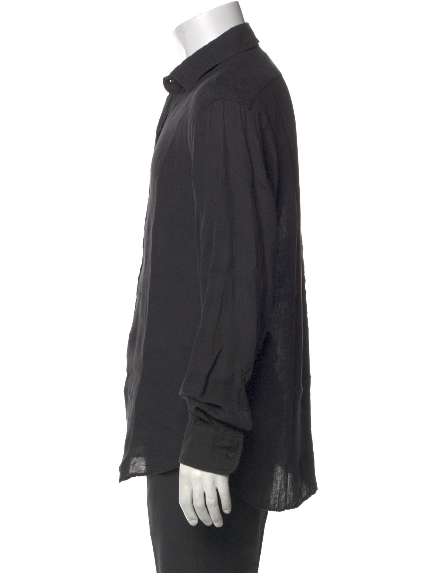 Ralph Lauren Black Label Linen Long Sleeve Shirt