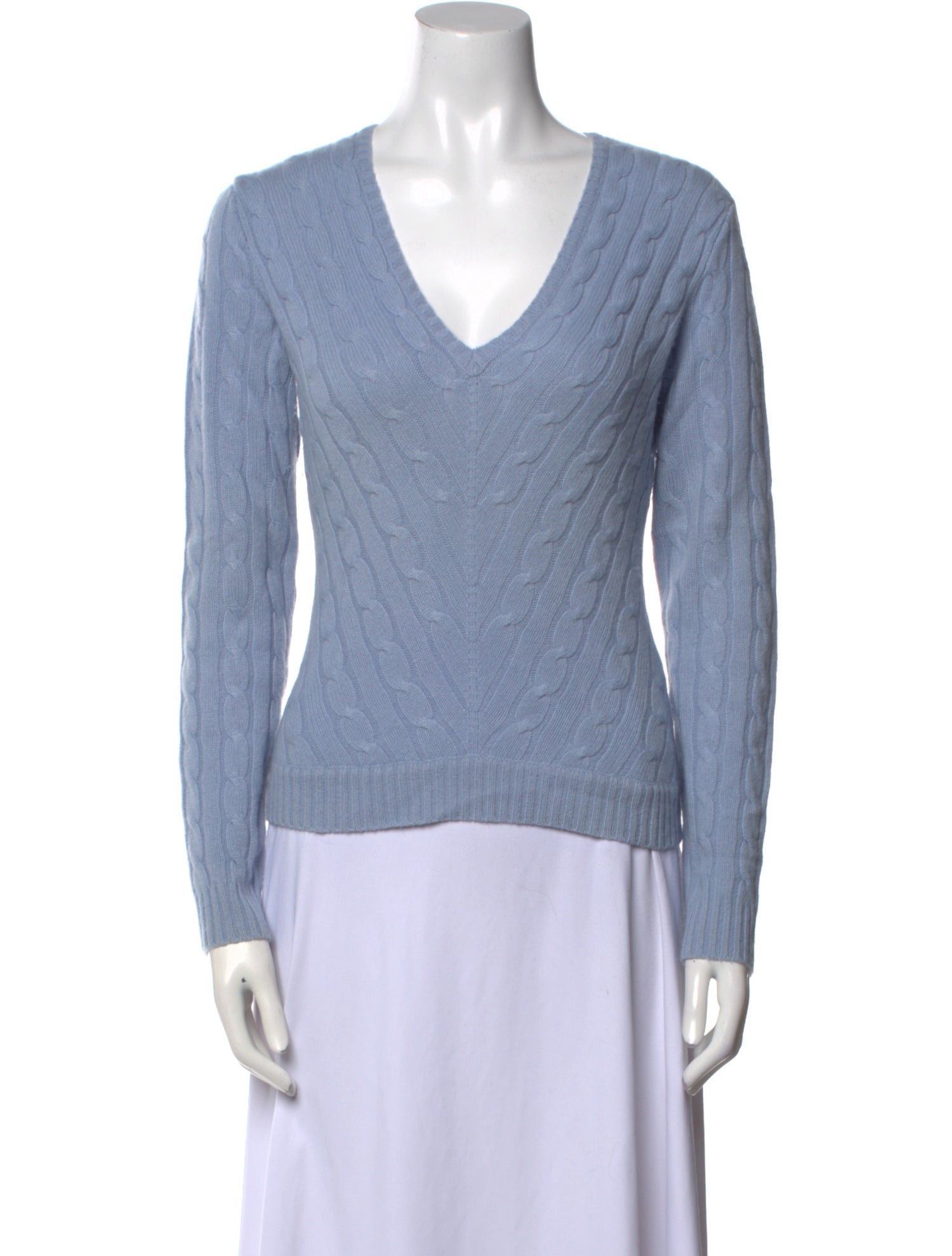 Ralph Lauren Black Label Cashmere V-Neck Sweater