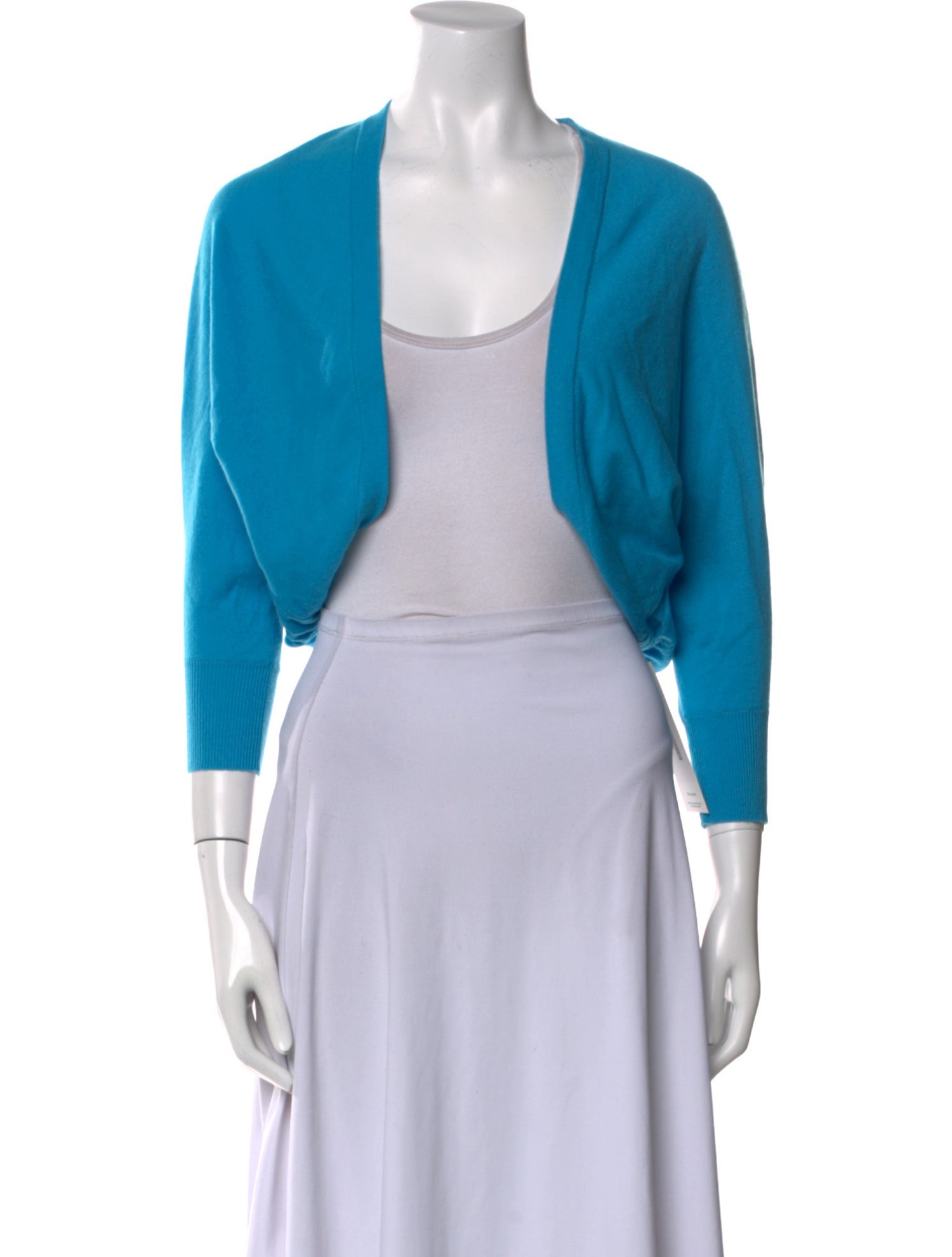 Ralph Lauren Black Label Cashmere Open Front Sweater