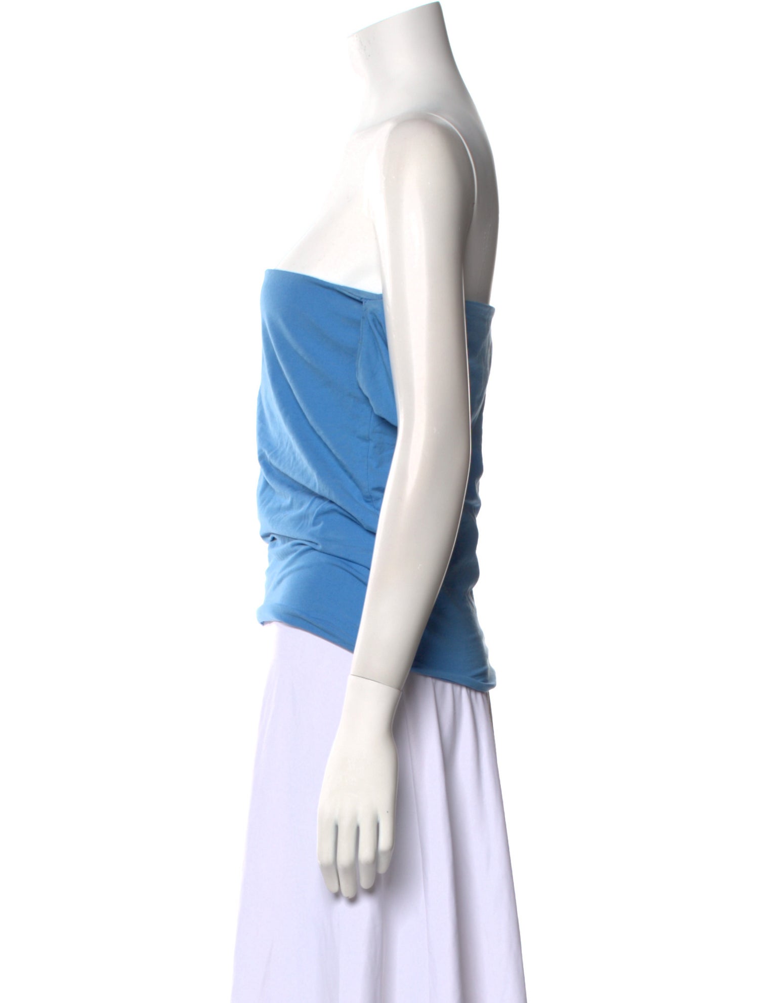 Ralph Lauren Black Label Strapless Crop Top