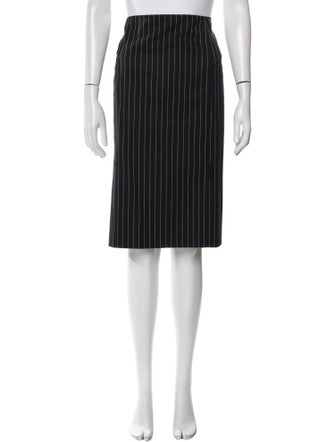 Ralph Lauren Black Label Wool Knee-Length Skirt