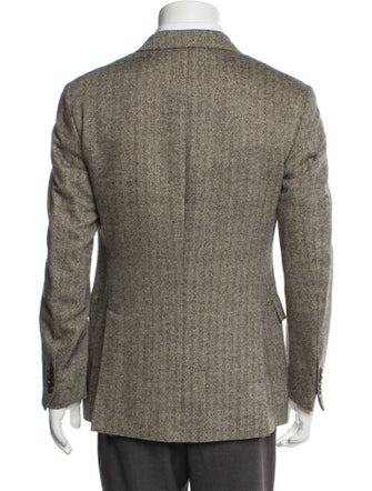 Ralph Lauren Black Label Wool Printed Blazer