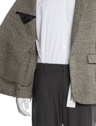 Ralph Lauren Black Label Wool Printed Blazer