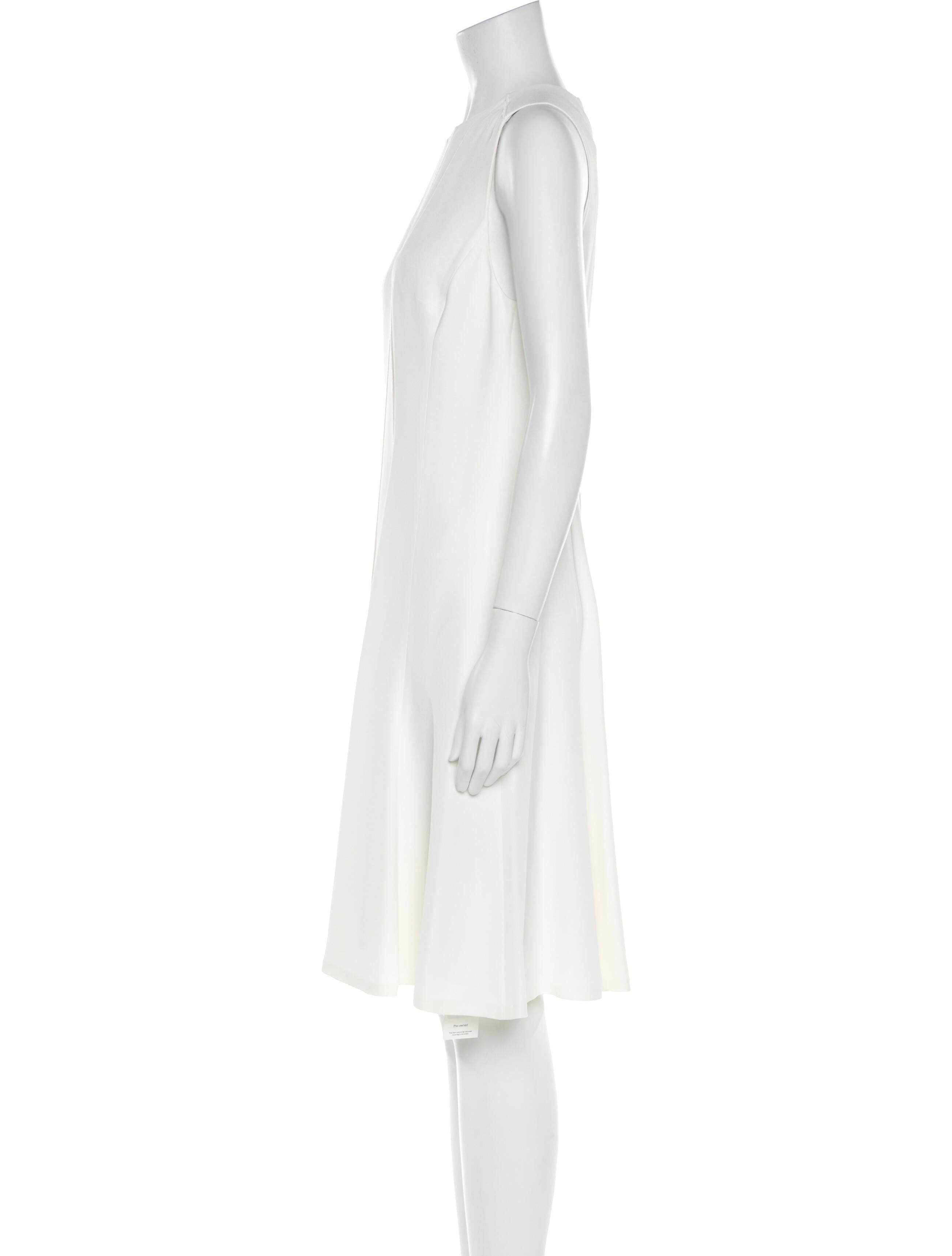 Ralph Lauren Black Label Linen Knee-Length Dress