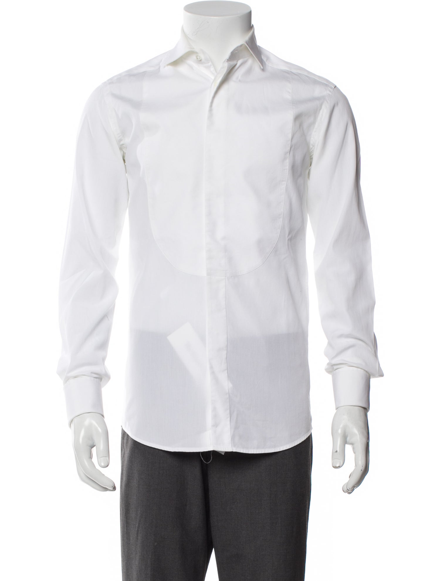 Ralph Lauren Black Label Long Sleeve Tuxedo Shirt