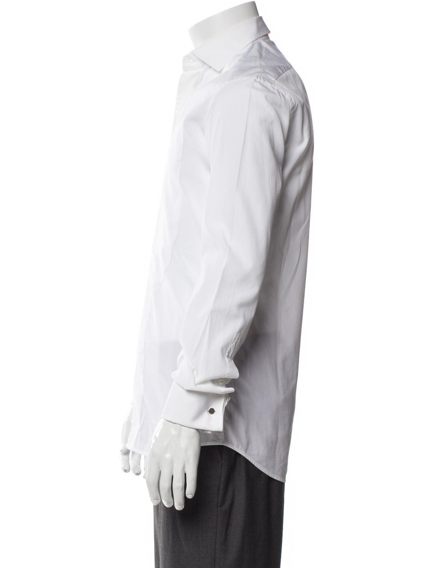 Ralph Lauren Black Label Long Sleeve Tuxedo Shirt