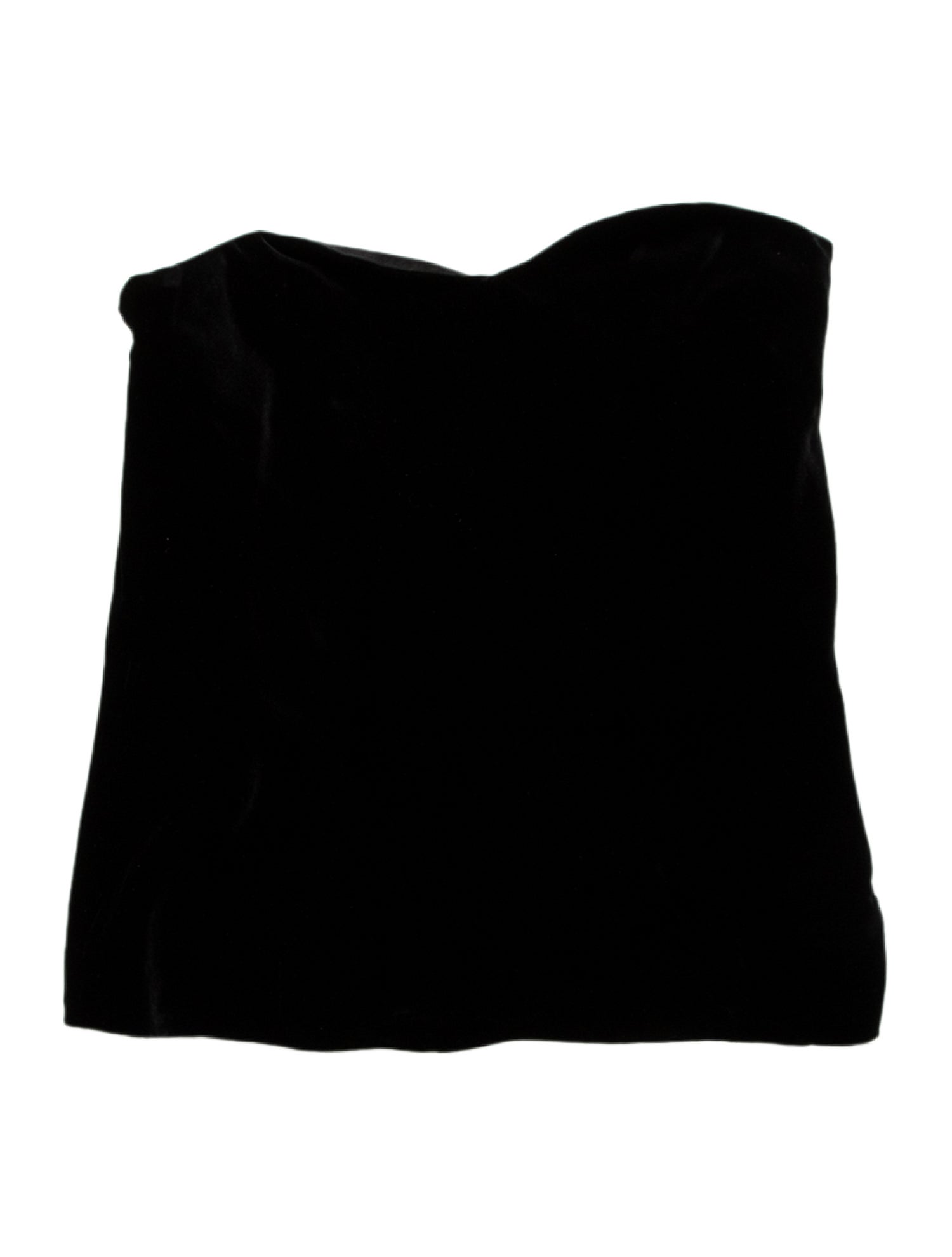 Ralph Lauren Black Label Strapless Crop Top