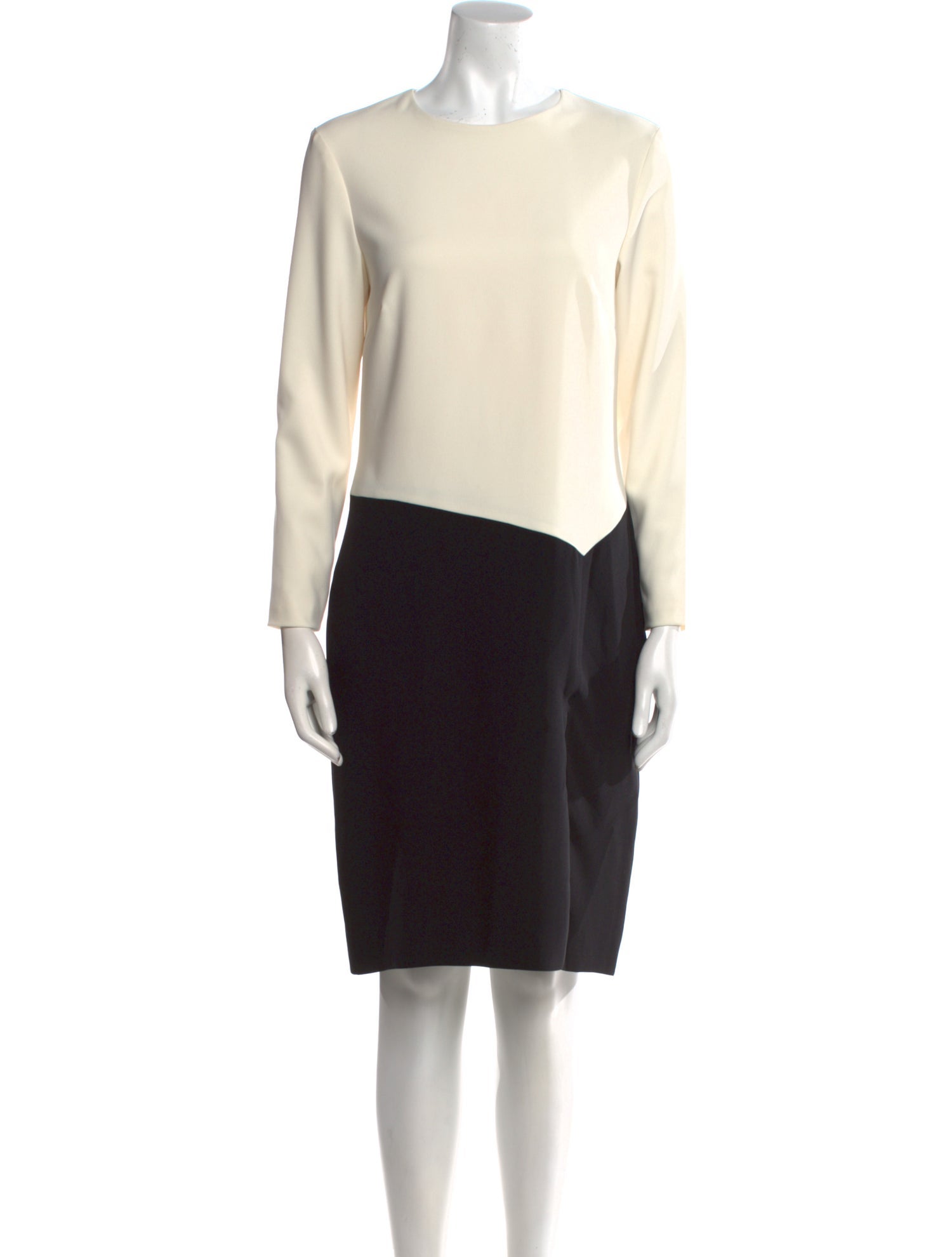 Ralph Lauren Black Label Silk Knee-Length Dress