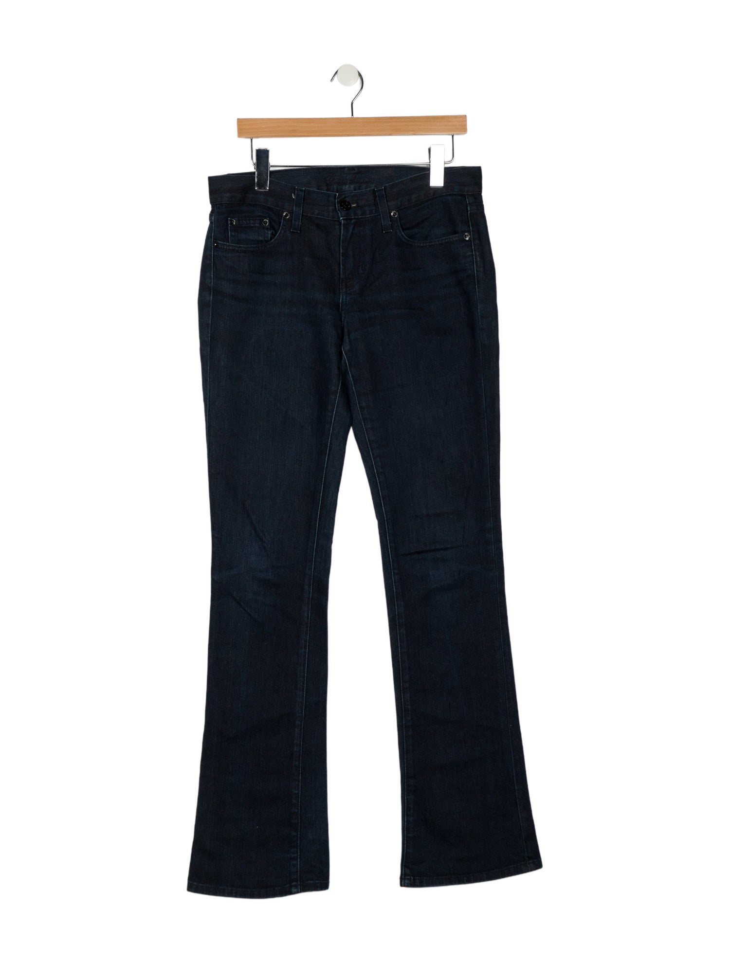 Ralph Lauren Black Label Low-Rise Wide Leg Jeans