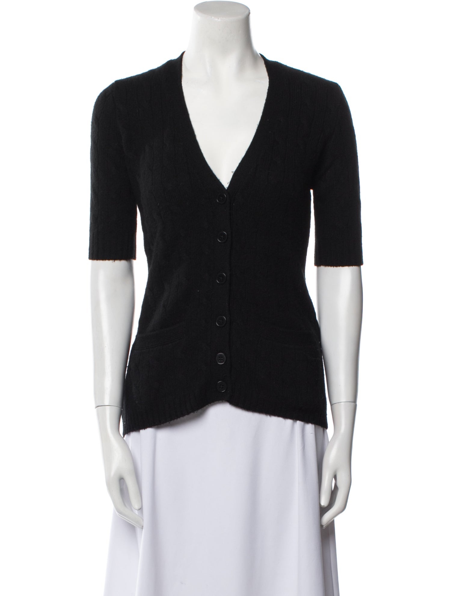 Ralph Lauren Black Label Cashmere V-Neck Sweater