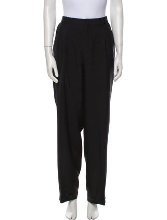 Ralph Lauren Black Label Silk Wide Leg Pants