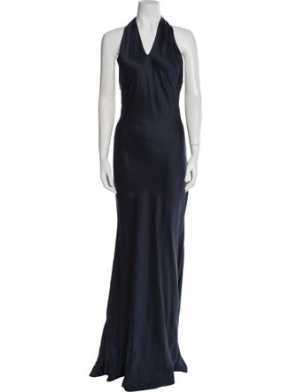 Ralph Lauren Black Label Silk Long Dress