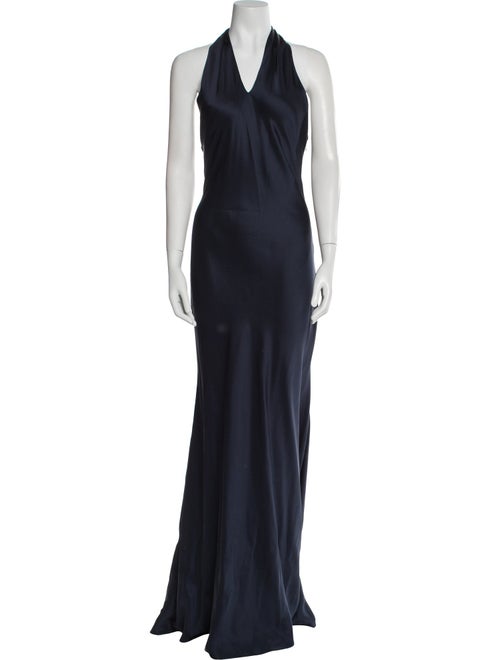 Ralph Lauren Black Label Silk Long Dress