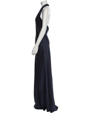 Ralph Lauren Black Label Silk Long Dress