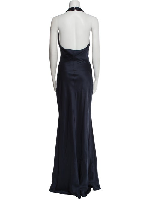 Ralph Lauren Black Label Silk Long Dress