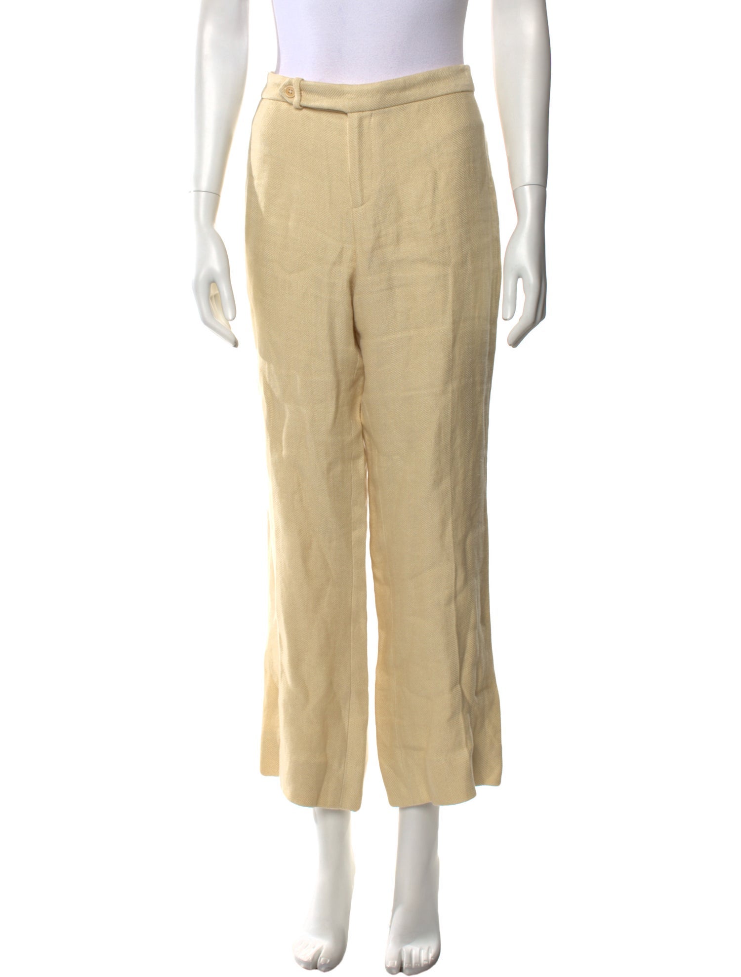 Ralph Lauren Black Label Linen Wide Leg Pants