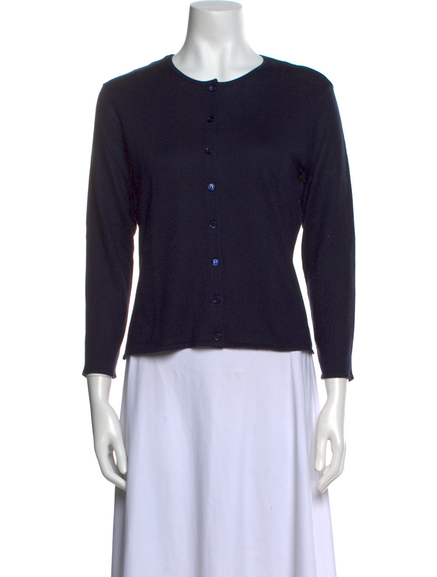 Ralph Lauren Black Label Silk Scoop Neck Sweater