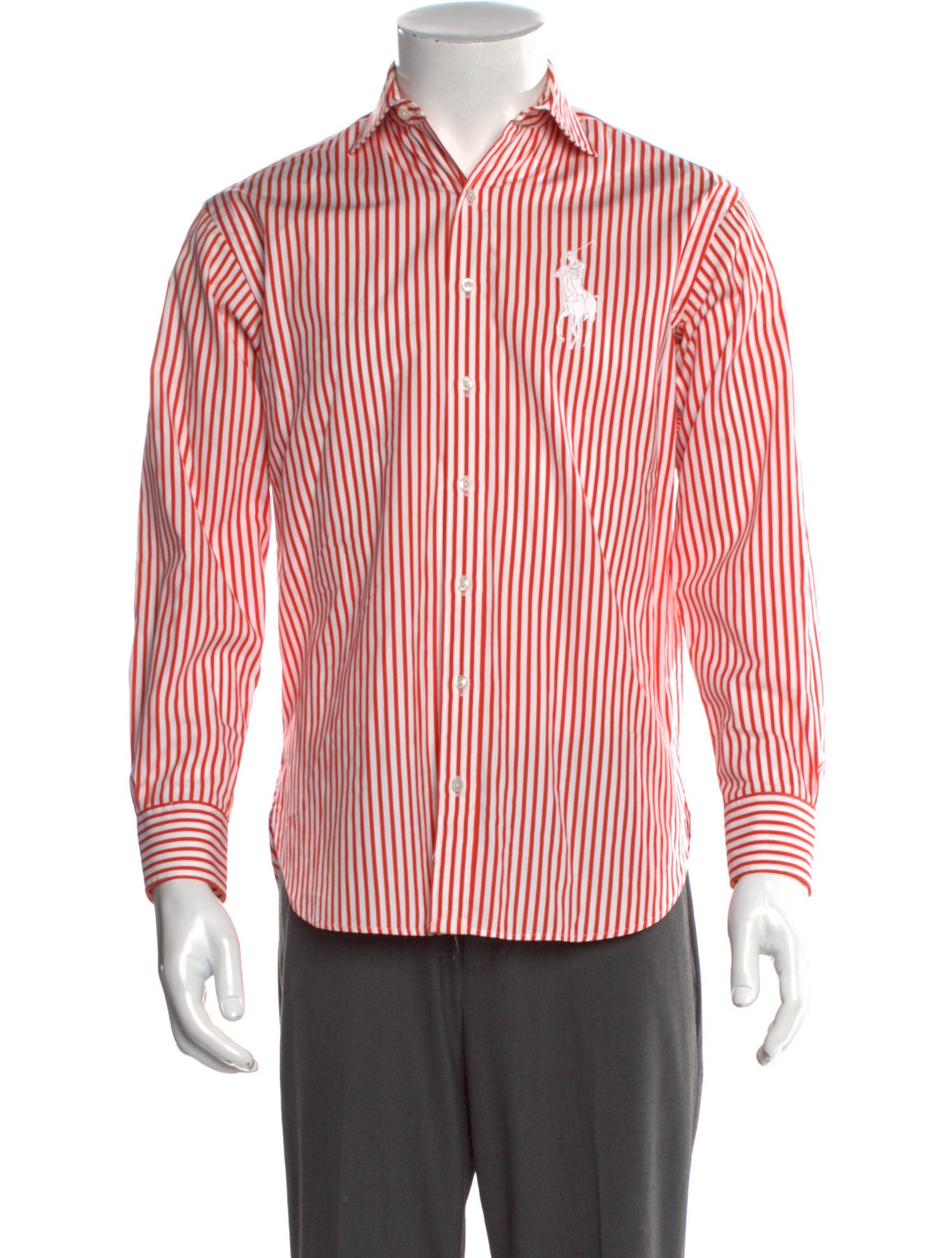 Ralph Lauren Black Label Striped Long Sleeve Shirt