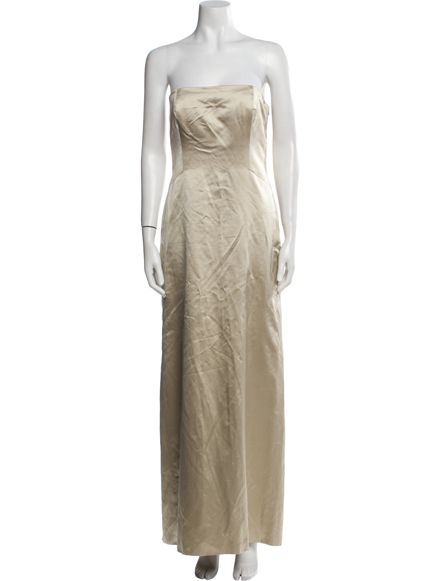 Ralph Lauren Black Label Strapless Long Dress