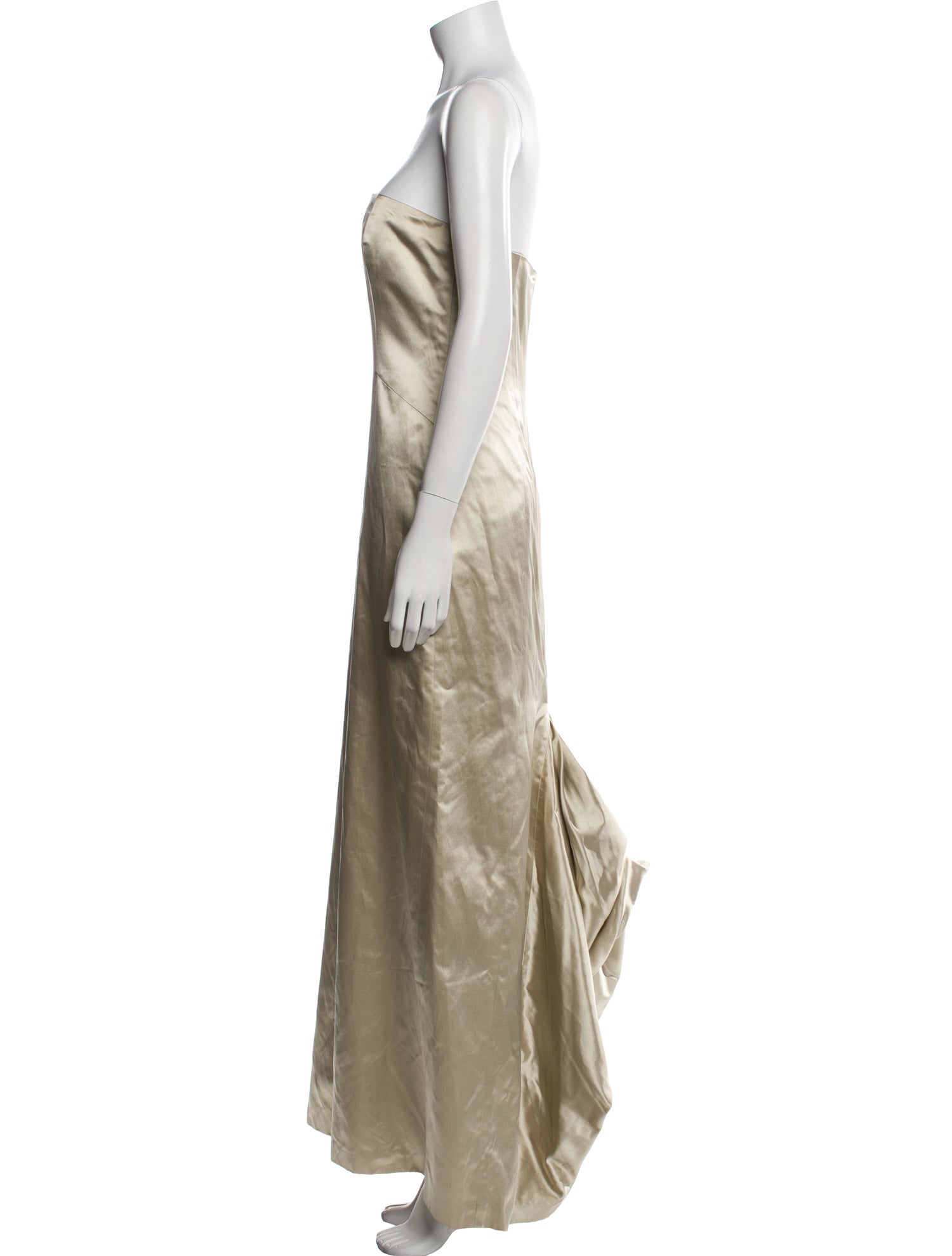 Ralph Lauren Black Label Strapless Long Dress