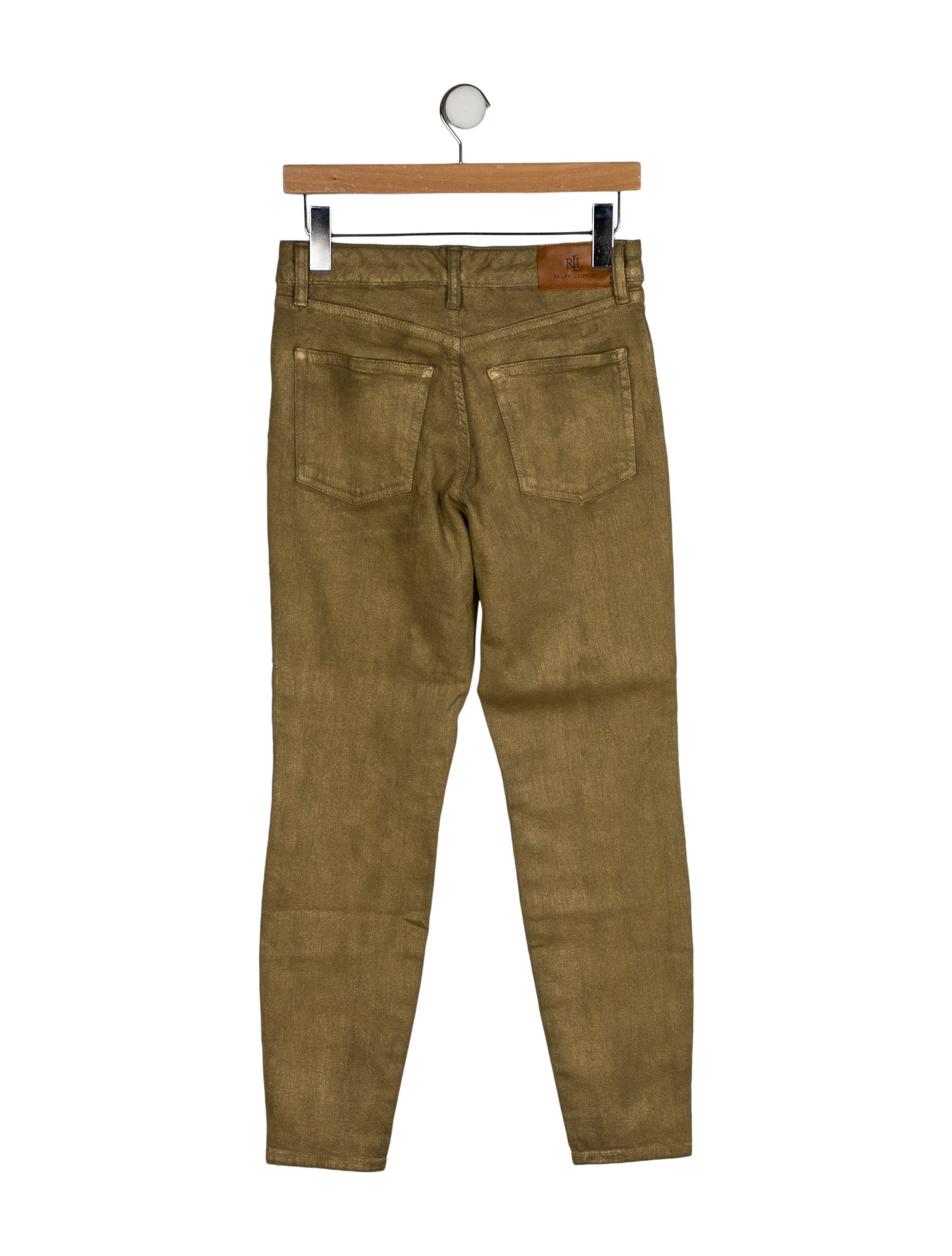 Ralph Lauren Black Label Mid-Rise Skinny Leg Jeans