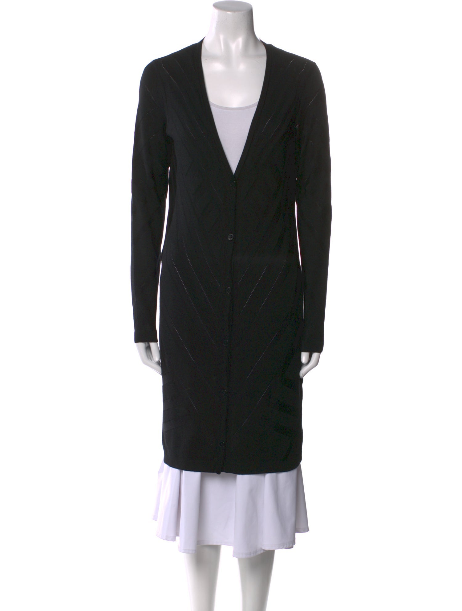 Ralph Lauren Black Label Silk Striped Sweater